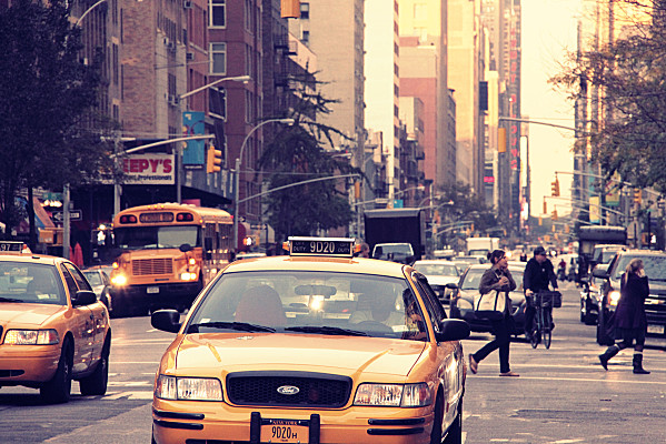 yellow cabs in New York Pauline Blog (5)